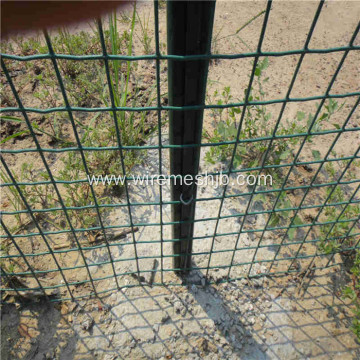 Green PVC Coated Galvanized Welded Wire Mesh Fence